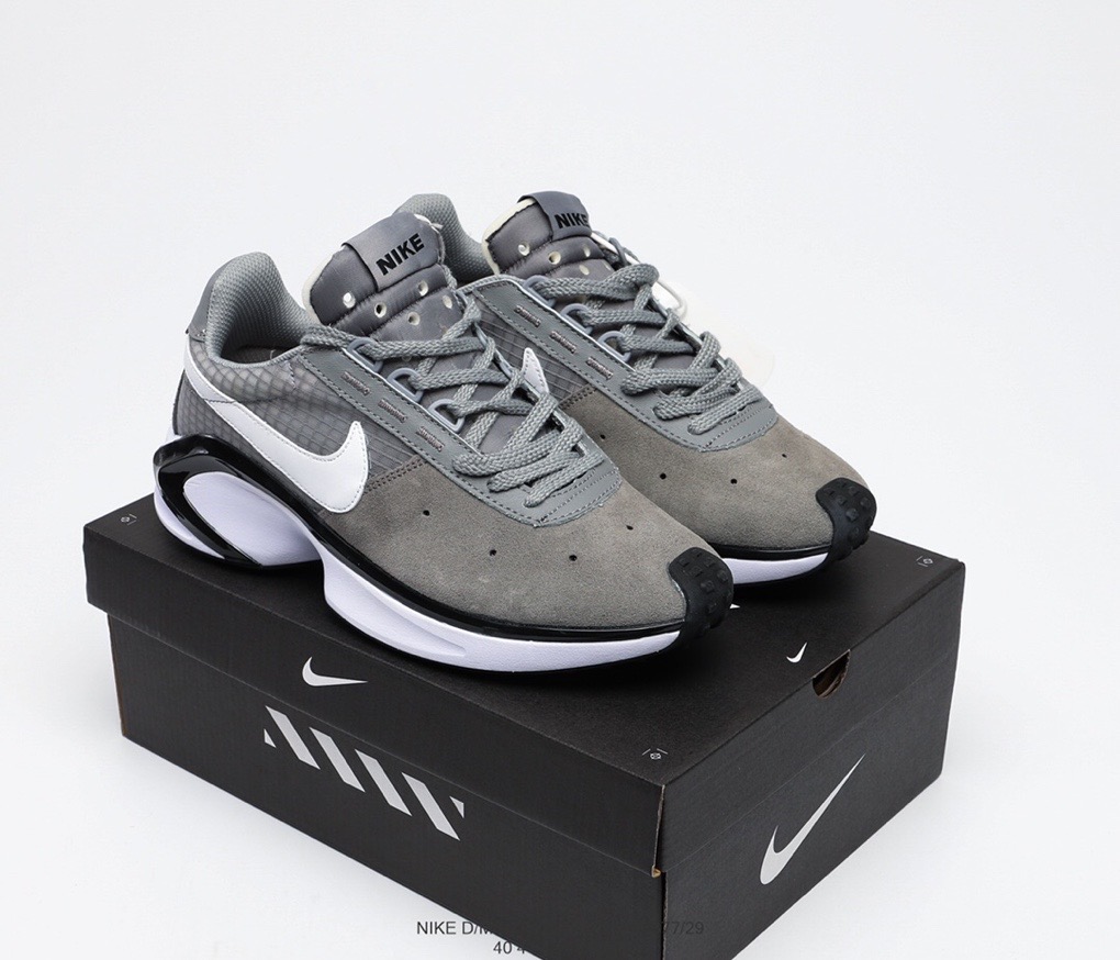 2020 Nike D-MS-X Waffle Grey Black White Running Shoes